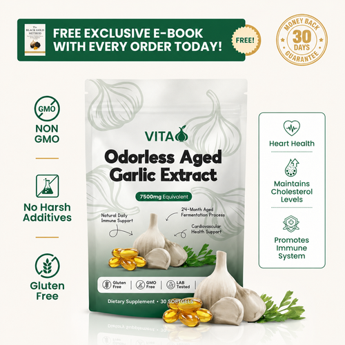 VITA Odorless Aged Garlic Extract 7500mg